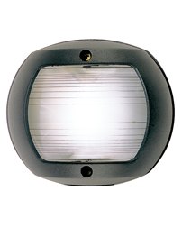 White Stern Navigation Light (Black Polymer)